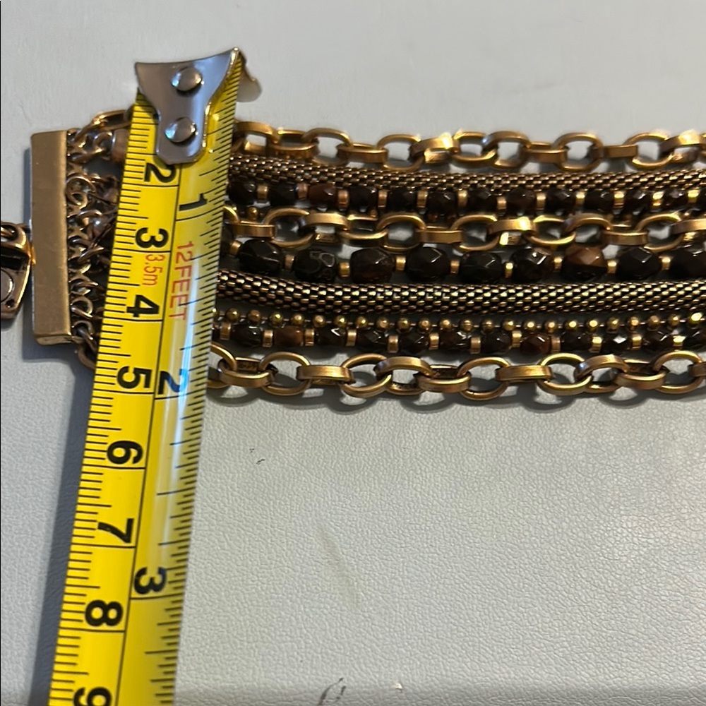 Chico’s multi layer gold-tone bracelet - Picture 7 of 7
